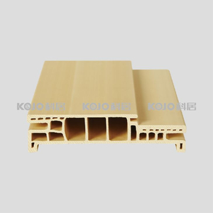 Wasserdichter, termitensicherer WPC-T&uuml;rrahmen aus Holz-Kunststoff-Verbundwerkstoff mit einfacher Installation