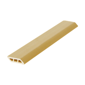 Extrudierte, bel&uuml;ftete Lamellen aus WPC