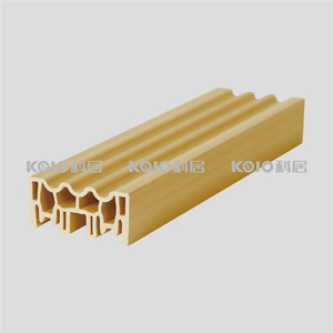 Formaldehydfreies dekoratives WPC-Garderobenprofil