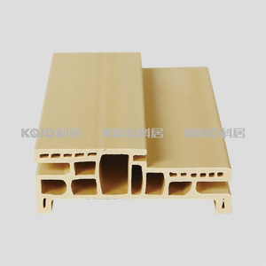 OEM ODM مواد صديقة للبيئة من الخشب وإطار الباب المركب PVC للحمام في غرفة النوم