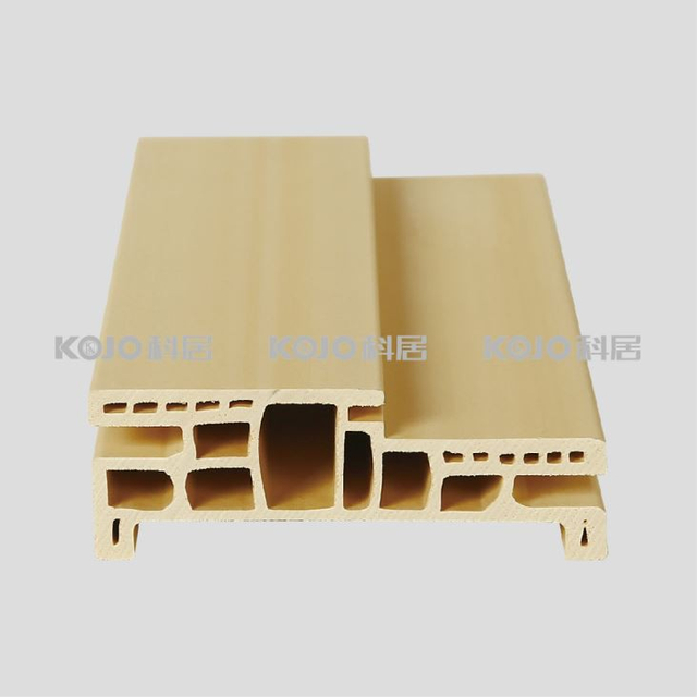 침실 목욕탕을 위한 OEM ODM 환경 친화적인 물자 나무와 PVC 합성 문틀